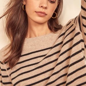 Reformation Cashmere Boyfriend Crew size S